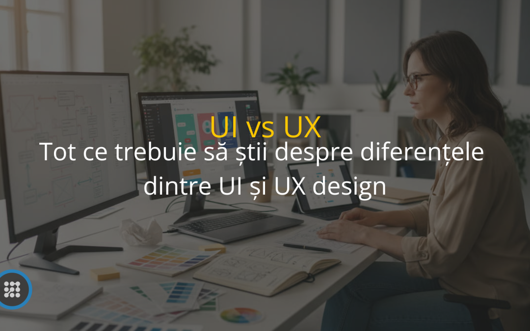 UI vs UX: tot ce trebuie să știi despre diferențele dintre UI și UX design